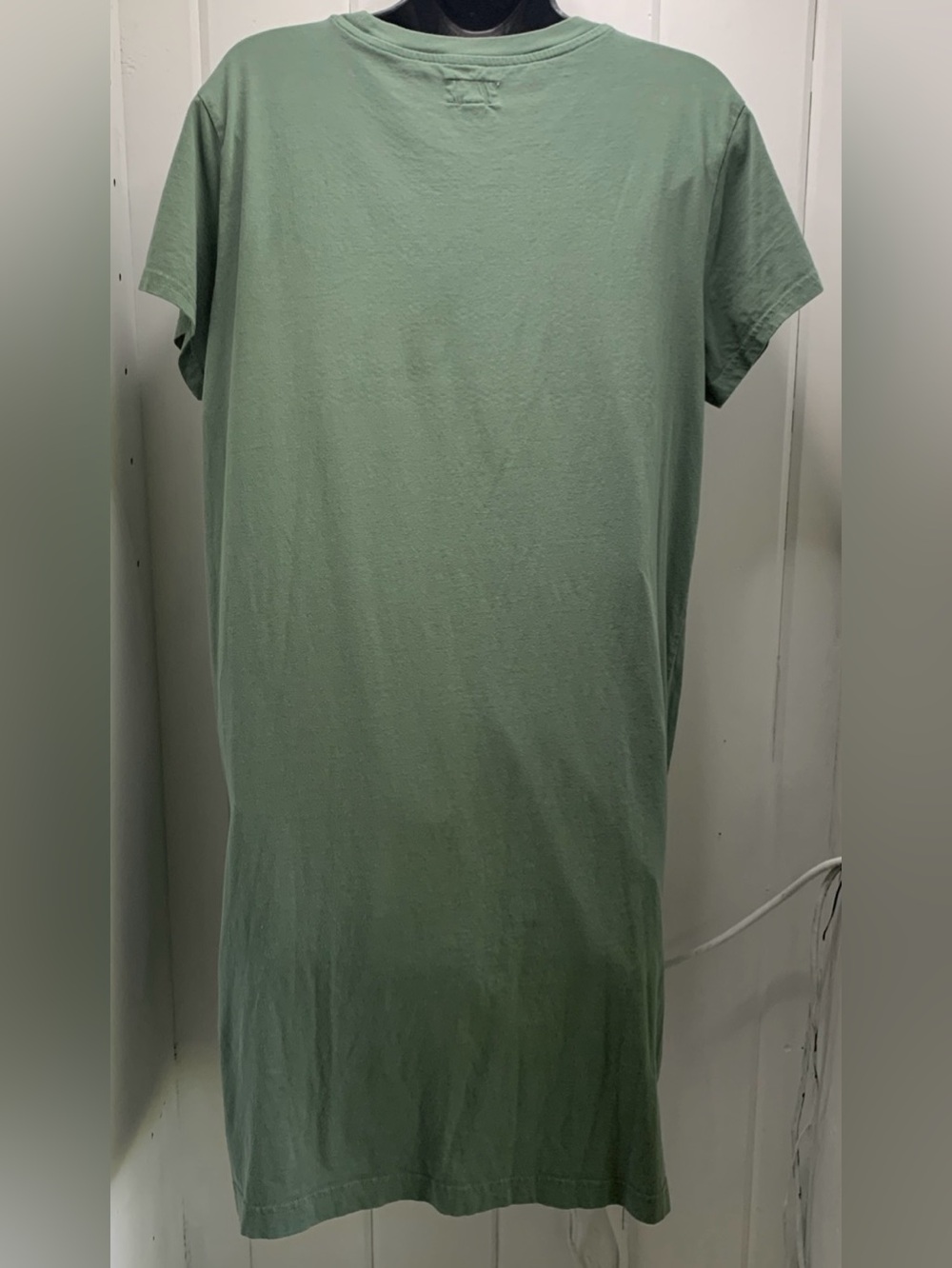 Pact Tee Dress Women’s Size L Dark Forest Softspun Organic Cotton Casual Pocket - Picture 11 of 11